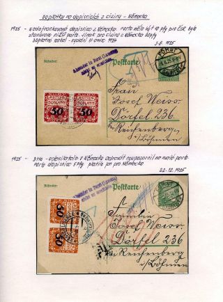 NACHGEBÜHR 1850-1928 – Blatt 98