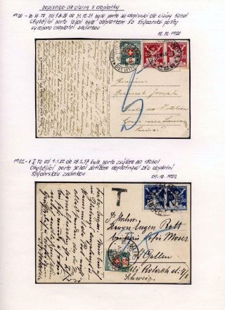 NACHGEBÜHR 1850-1928 – Blatt 99