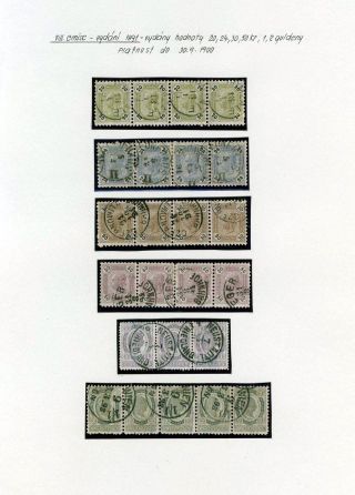 AUSTRIA - VIII. STAMP ISSUE 1890 – sheet 6