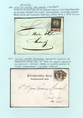 AUSTRIA - VIII. STAMP ISSUE 1890 – sheet 8
