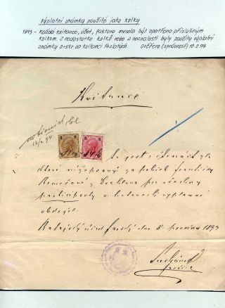 AUSTRIA - VIII. STAMP ISSUE 1890 – sheet 9