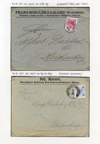 AUSTRIA - VIII. STAMP ISSUE 1890 – sheet 16
