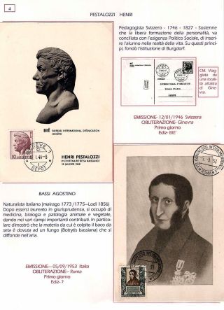 SLAVNÉ OSOBNOSTI EVROPY – list 45