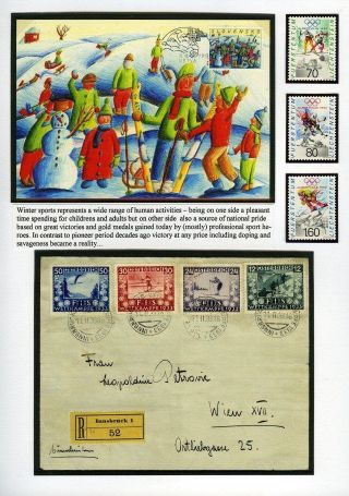 WINTER SPORTS AND OLYMPIC GAMES – sheet 2