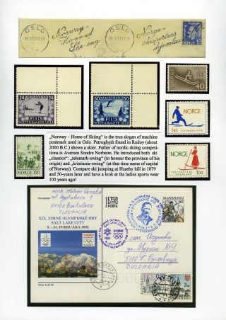 WINTER SPORTS AND OLYMPIC GAMES – sheet 3
