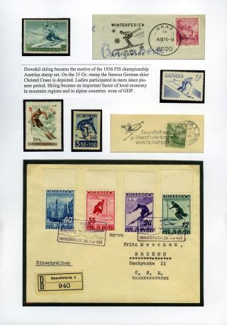 WINTER SPORTS AND OLYMPIC GAMES – sheet 7
