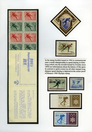 WINTER SPORTS AND OLYMPIC GAMES – sheet 9
