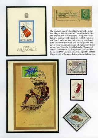 WINTER SPORTS AND OLYMPIC GAMES – sheet 11
