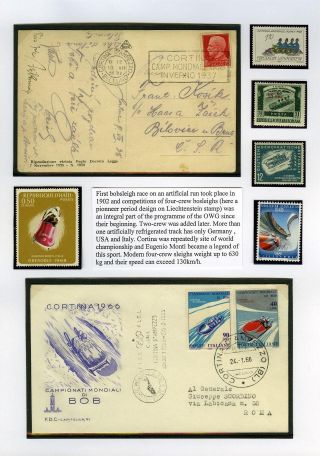 WINTER SPORTS AND OLYMPIC GAMES – sheet 12