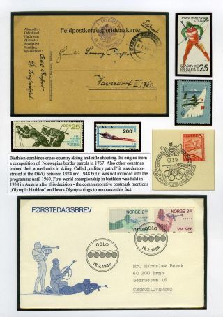 WINTER SPORTS AND OLYMPIC GAMES – sheet 22