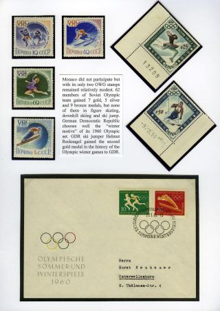 WINTER SPORTS AND OLYMPIC GAMES – sheet 62