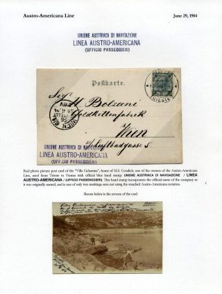 AUSTRO-AMERICANA LINE – sheet 3