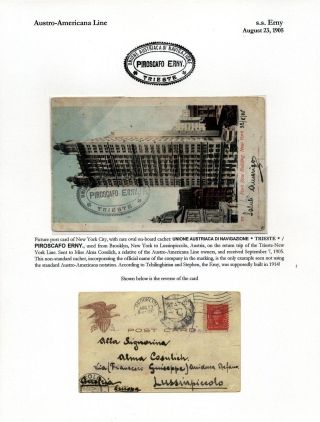 AUSTRO-AMERICANA LINE – sheet 4