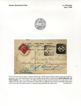 AUSTRO-AMERICANA LINE – sheet 7