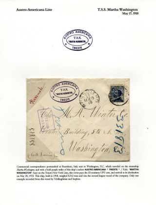 AUSTRO-AMERICANA LINE – sheet 10