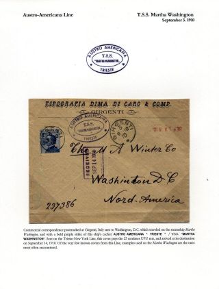 AUSTRO-AMERICANA LINE – sheet 12