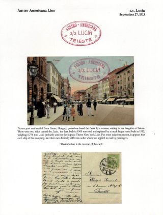 AUSTRO-AMERICANA LINE – sheet 15