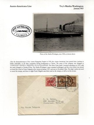 AUSTRO-AMERICANA LINE – sheet 19