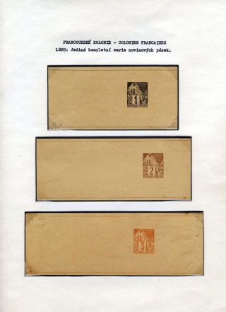GANZSACHEN VON FRANZÖSISCH KOLONIEN – Blatt 5