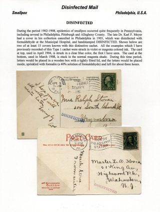 DESINFIZIERTE POST – Blatt 47