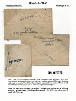 DESINFIZIERTE POST – Blatt 49