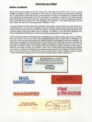 DESINFIZIERTE POST – Blatt 51