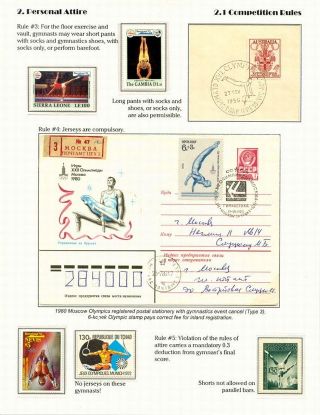 MEN`S GYMNASTIC: DRESSED TO WIN – sheet 4
