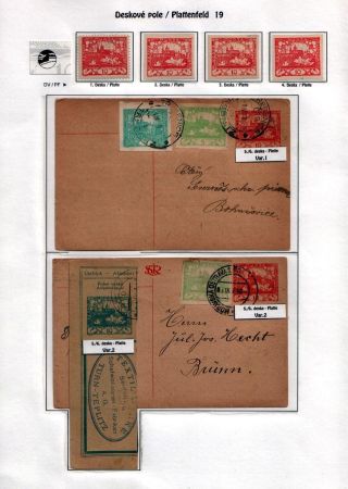HRADCANY 10 H - V. and VI. PRINTING PLATE – sheet 5