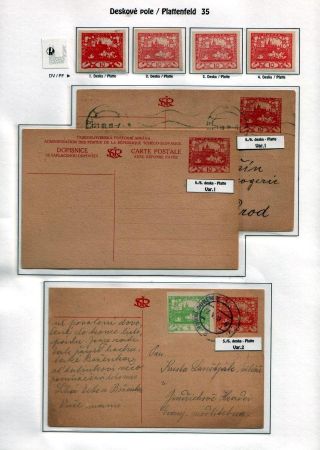 HRADCANY 10 H - V. and VI. PRINTING PLATE – sheet 8