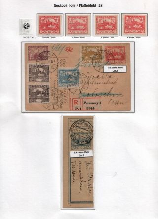 HRADCANY 10 H - V. and VI. PRINTING PLATE – sheet 9