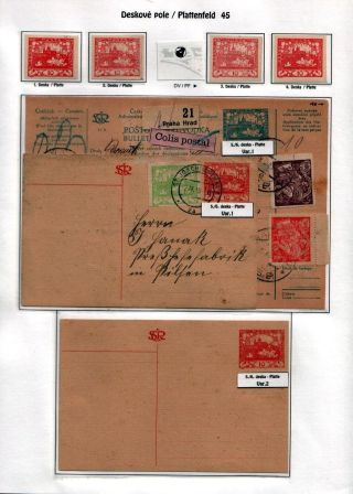HRADCANY 10 H - V. and VI. PRINTING PLATE – sheet 10
