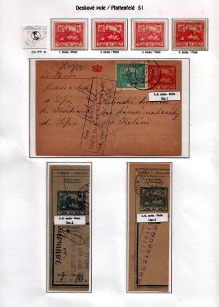HRADCANY 10 H - V. and VI. PRINTING PLATE – sheet 11