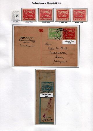 HRADCANY 10 H - V. and VI. PRINTING PLATE – sheet 12