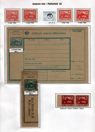HRADCANY 10 H - V. and VI. PRINTING PLATE – sheet 13