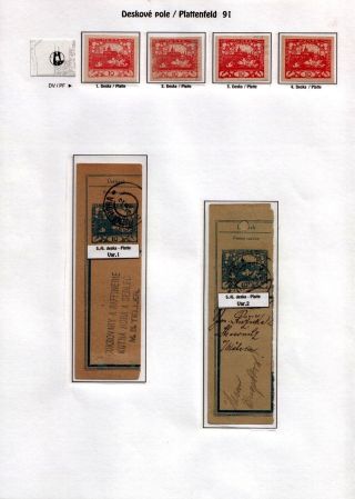 HRADCANY 10 H - V. and VI. PRINTING PLATE – sheet 15