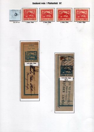 HRADCANY 10 H - V. and VI. PRINTING PLATE – sheet 16