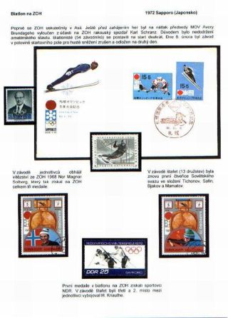 BIATHLON AT THE WINTER OLYMPIC GAMES – sheet 7
