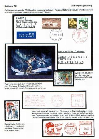 BIATHLON AT THE WINTER OLYMPIC GAMES – sheet 14