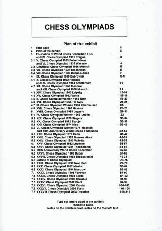 CHESS OLYMPIADS – sheet 2