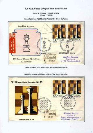 CHESS OLYMPIADS – sheet 48