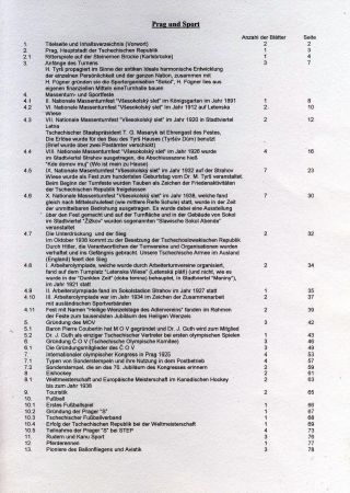 PRAGUE IN SPORTS – sheet 2