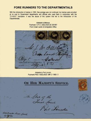 ZNÁMKY JIŽNÍ AUSTRÁLIE 1868-1874 S PŘETISKY PRO ÚŘEDNÍ KORESPONDENCI – list 3