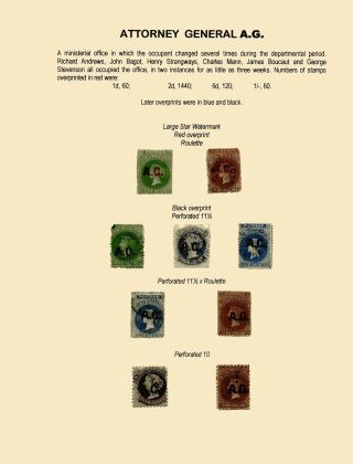 ZNÁMKY JIŽNÍ AUSTRÁLIE 1868-1874 S PŘETISKY PRO ÚŘEDNÍ KORESPONDENCI – list 7