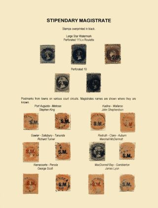 ZNÁMKY JIŽNÍ AUSTRÁLIE 1868-1874 S PŘETISKY PRO ÚŘEDNÍ KORESPONDENCI – list 71