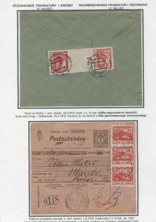 HRADČANY - POŠTOVNÍ POUŽITÍ 1. KRESBY – list 16