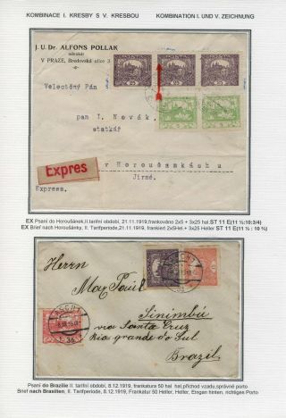 HRADCANY - POSTAL USE OF THE 1st DESIGN – sheet 50