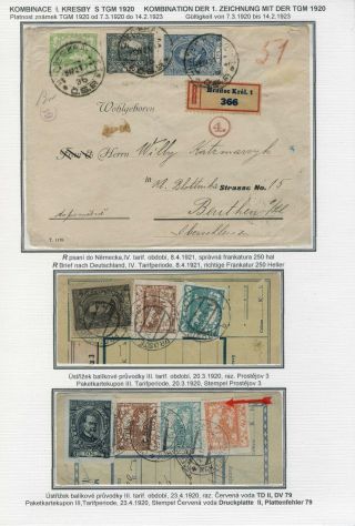 HRADCANY - POSTAL USE OF THE 1st DESIGN – sheet 60