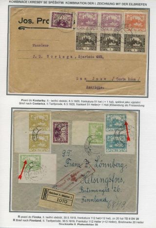 HRADCANY - POSTAL USE OF THE 1st DESIGN – sheet 68