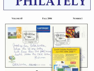JOURNAL OF SPORTS PHILATELY