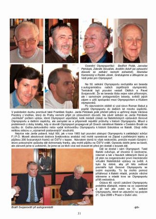 ZPRAVODAJ OLYMPSPORT 2006 – list 3